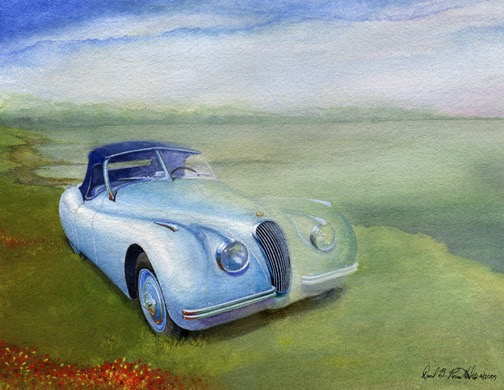 "1949 Jaguar XK-120 Alloy Super Sport"